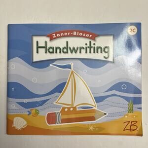 ZB Zaner Bloser Handwriting 2C Student Edition Paperback Educational Workbook
